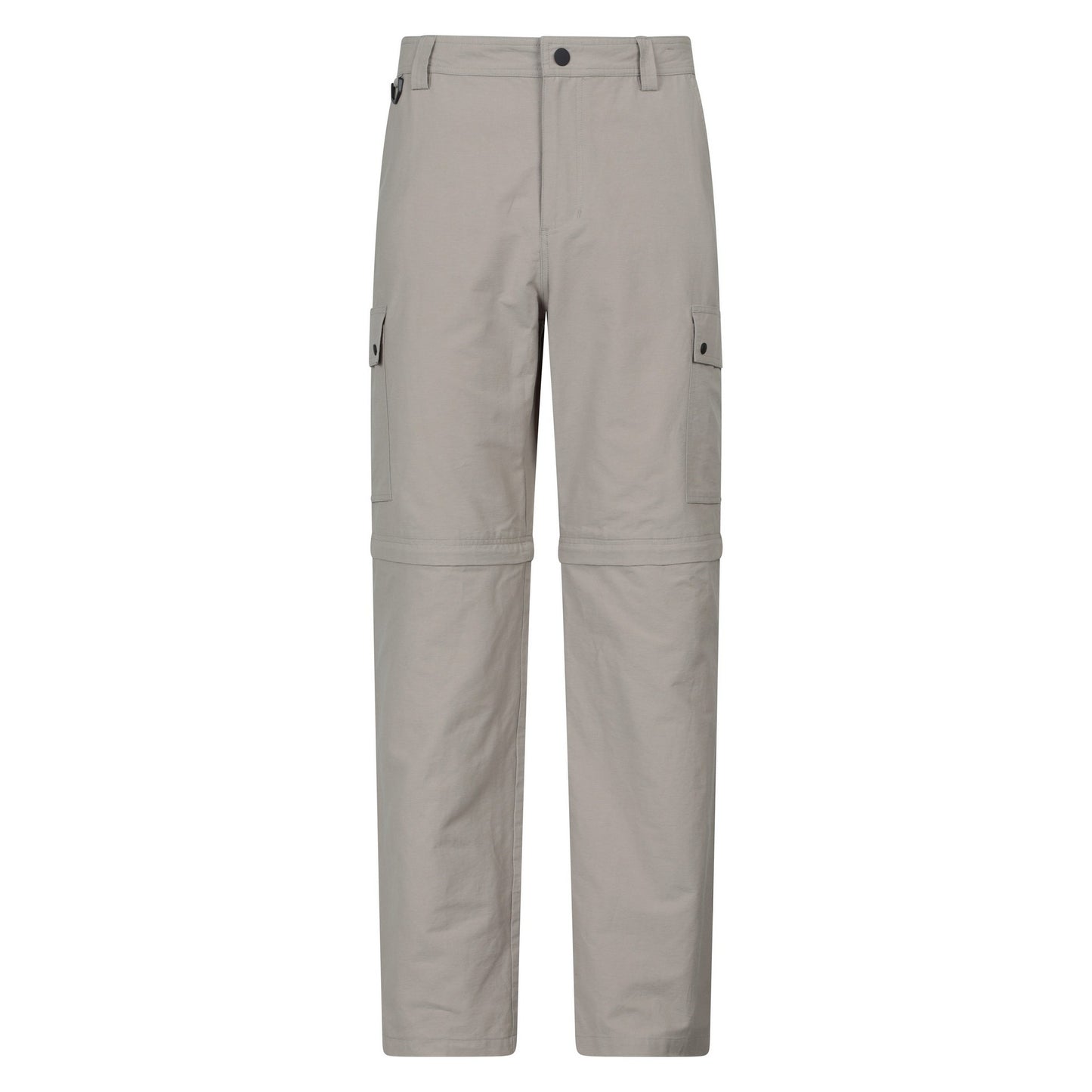 Beige - Front - Mountain Warehouse Mens Rydal Zip-Off Hiking Trousers