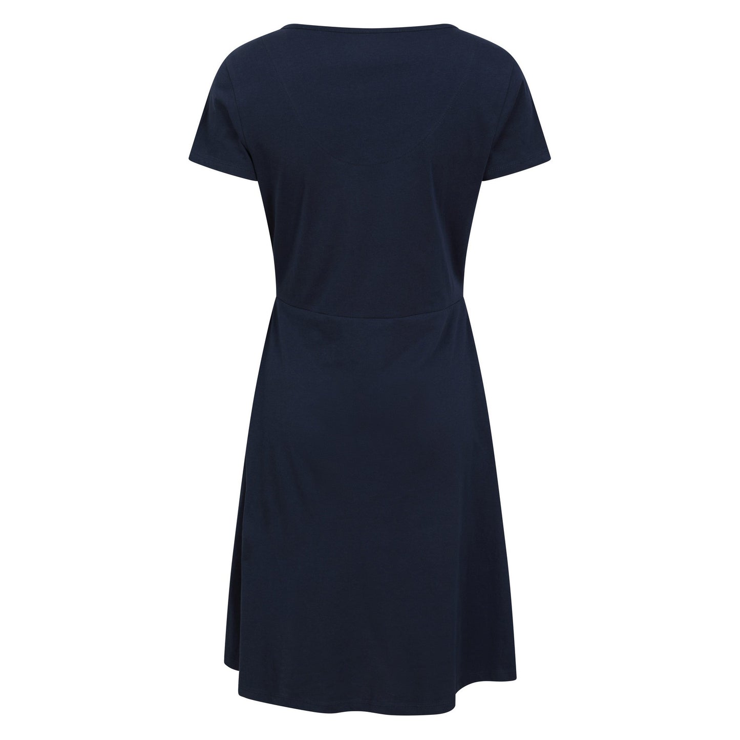Dark Blue - Back - Mountain Warehouse Womens-Ladies Essentials Lora Plain Skater Dress