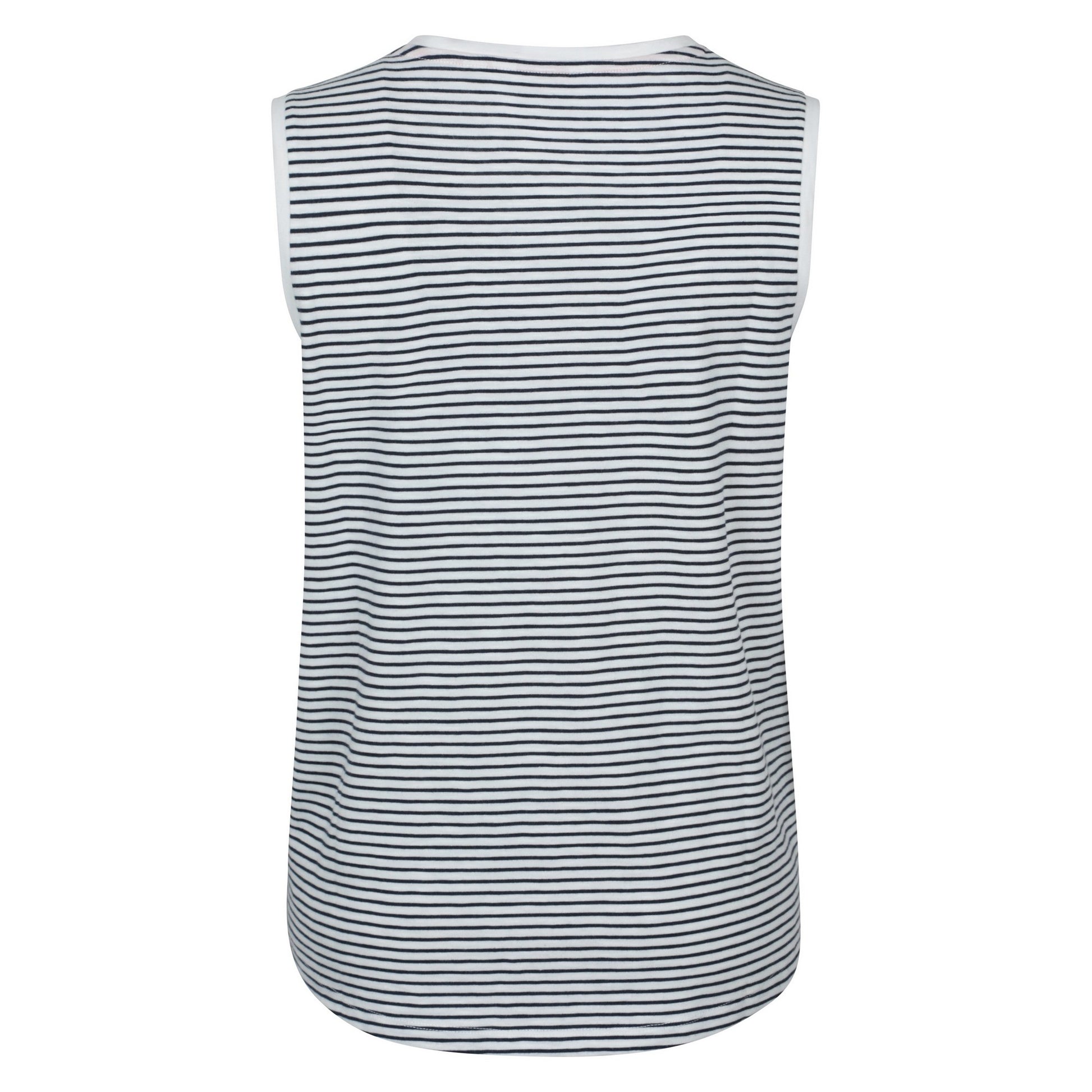 Navy - Back - Mountain Warehouse Womens-Ladies Whitley Striped V Neck Vest Top