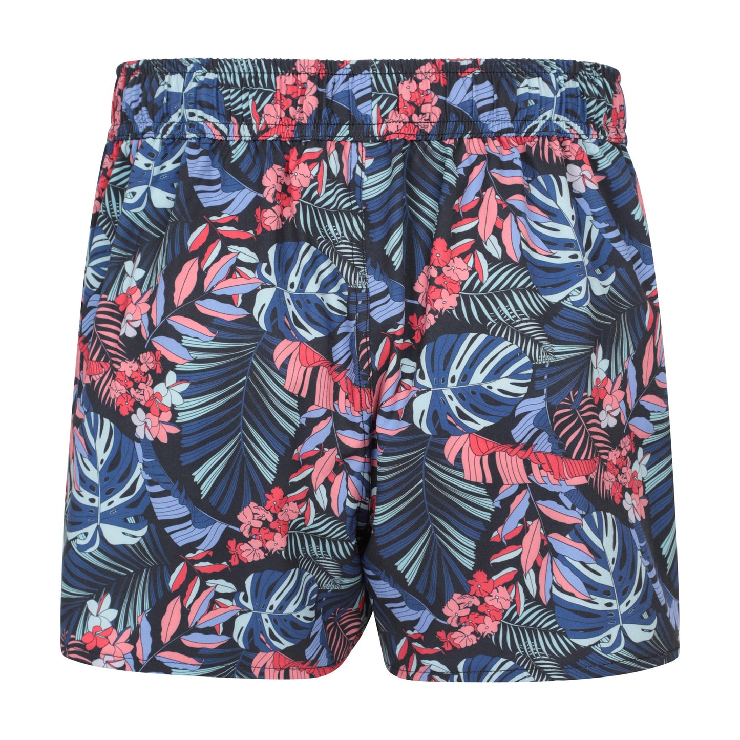 Mixed - Back - Mountain Warehouse Womens-Ladies Leaf Print Stretch Boardshorts