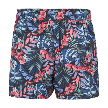 Mixed - Back - Mountain Warehouse Womens-Ladies Leaf Print Stretch Boardshorts