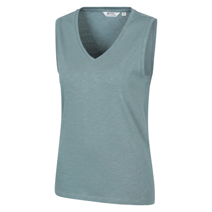 Pale Green - Lifestyle - Mountain Warehouse Womens-Ladies Whitley V Neck Vest Top