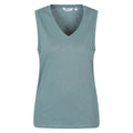 Pale Green - Front - Mountain Warehouse Womens-Ladies Whitley V Neck Vest Top
