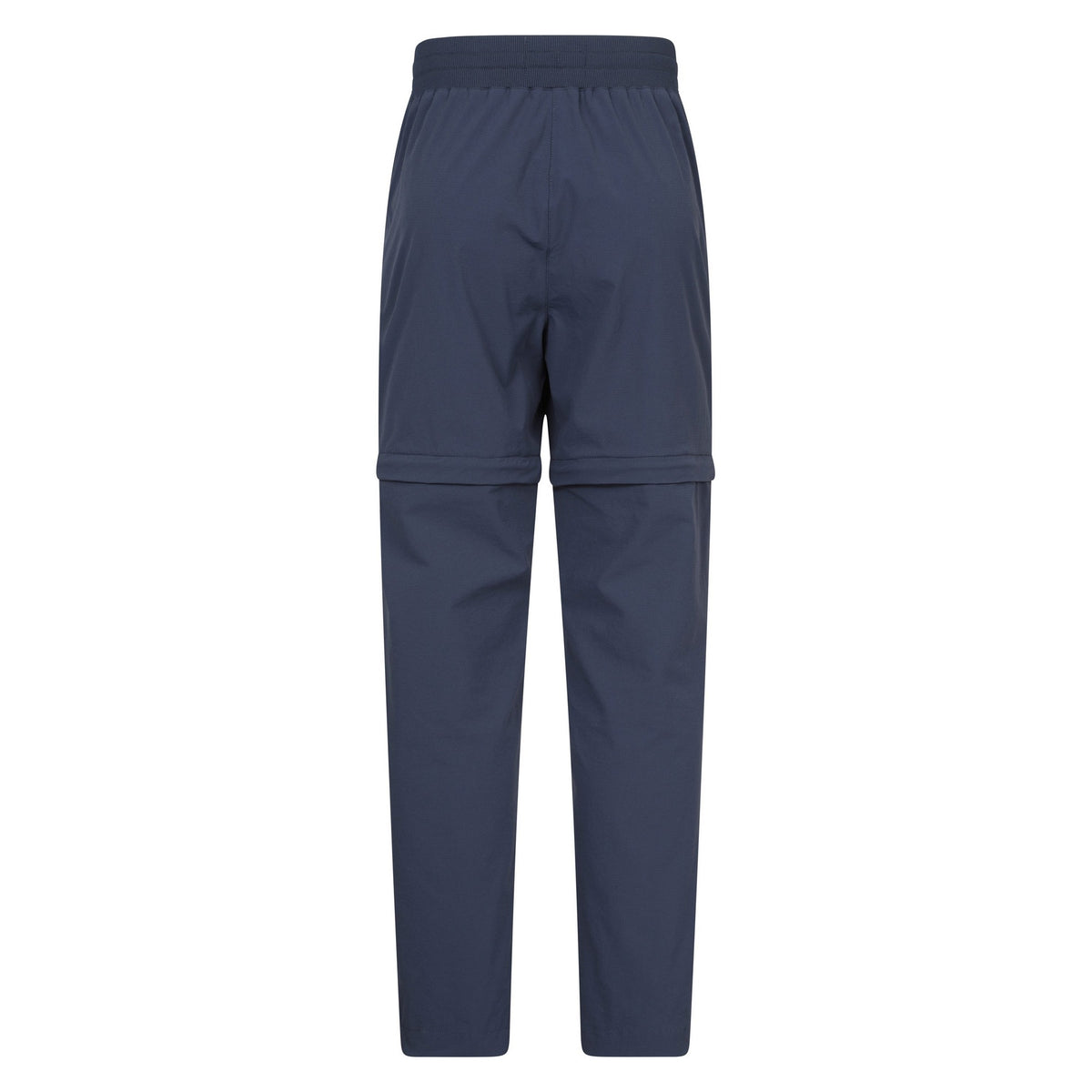 Navy - Back - Mountain Warehouse Womens-Ladies Explorer Zip-Off Trousers