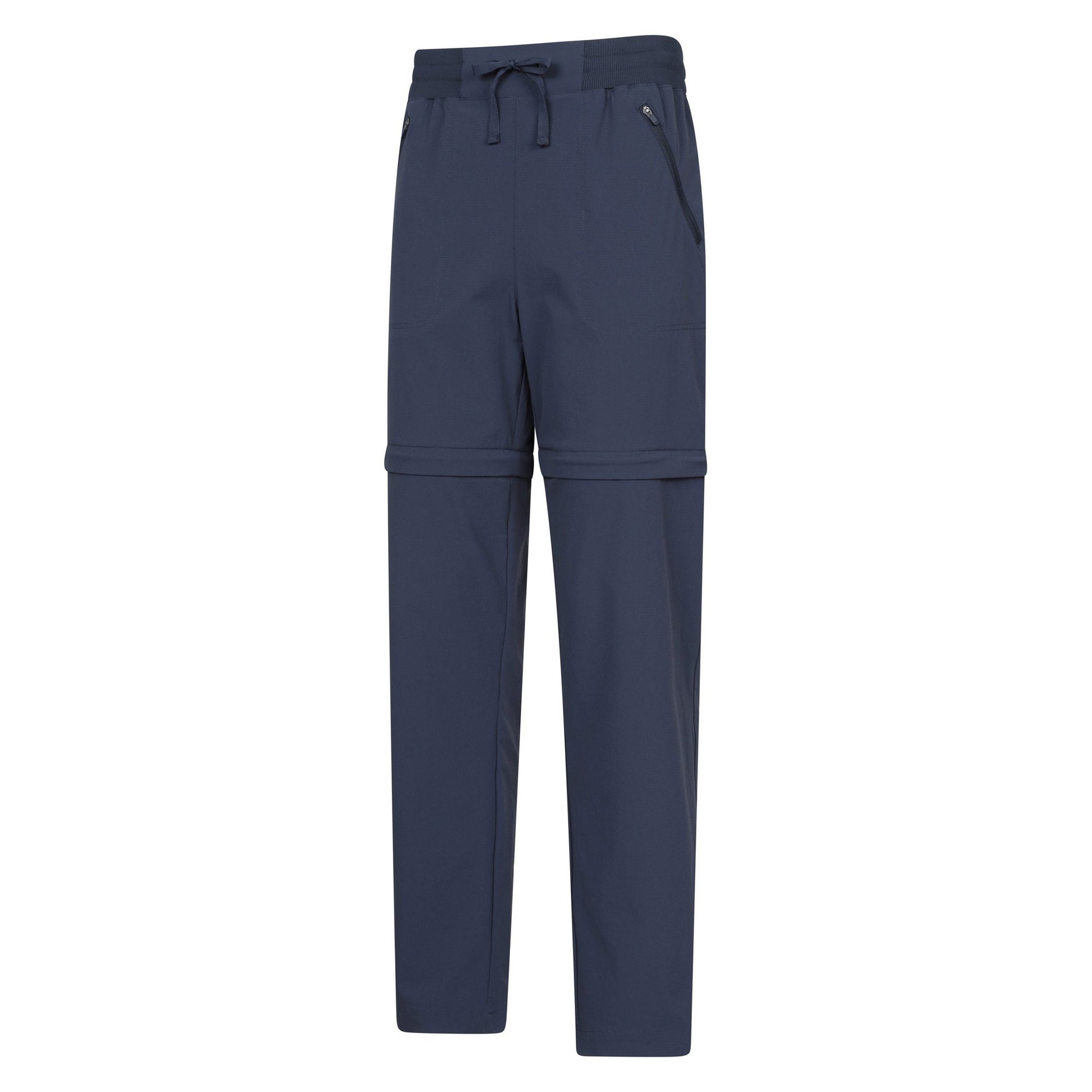 Navy - Lifestyle - Mountain Warehouse Womens-Ladies Explorer Zip-Off Trousers