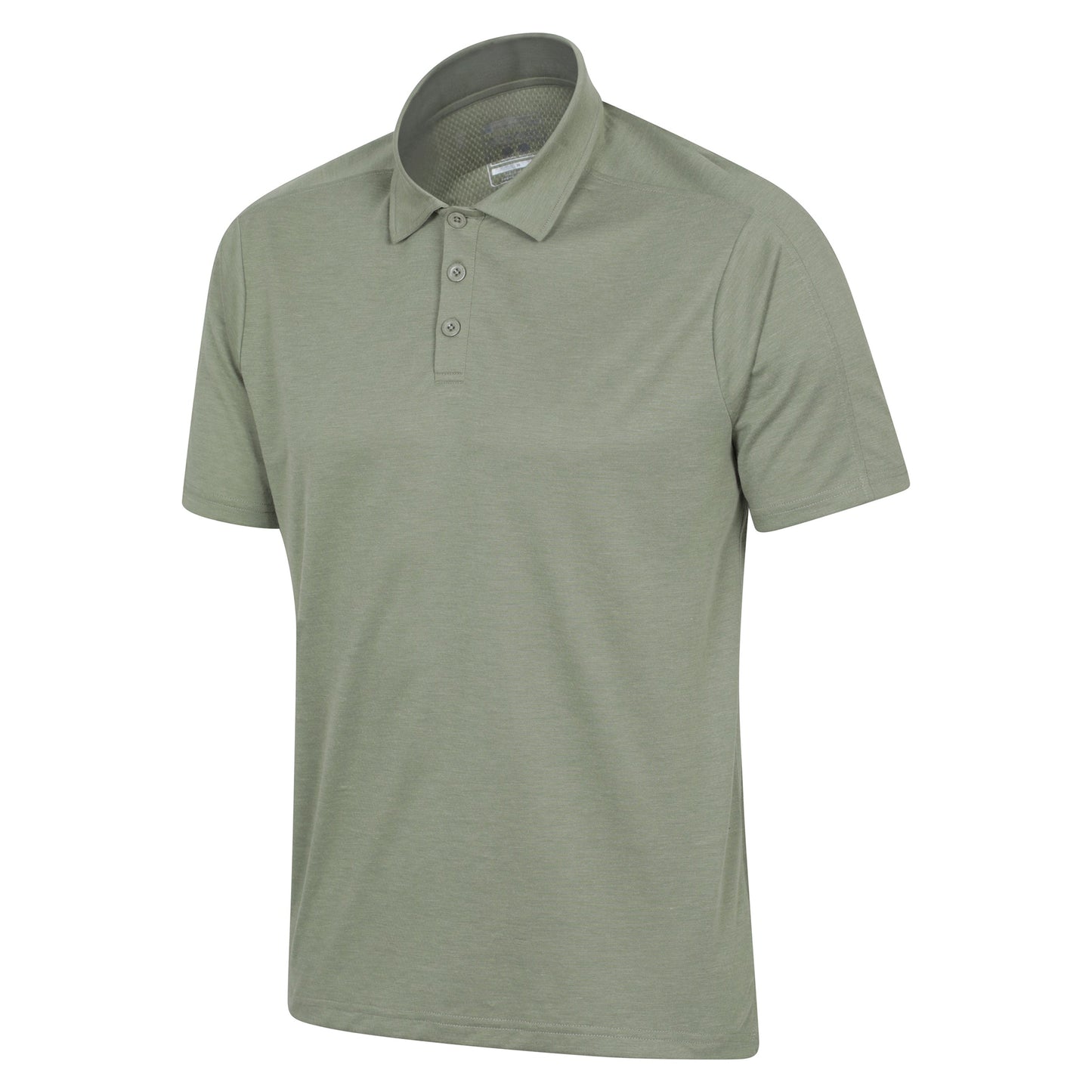 Light Khaki - Lifestyle - Mountain Warehouse Mens Volley IsoCool Polo Shirt