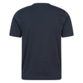 Navy - Back - Mountain Warehouse Mens London Short-Sleeved T-Shirt