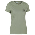 Khaki Green - Side - Mountain Warehouse Womens-Ladies Lake District Sunset T-Shirt