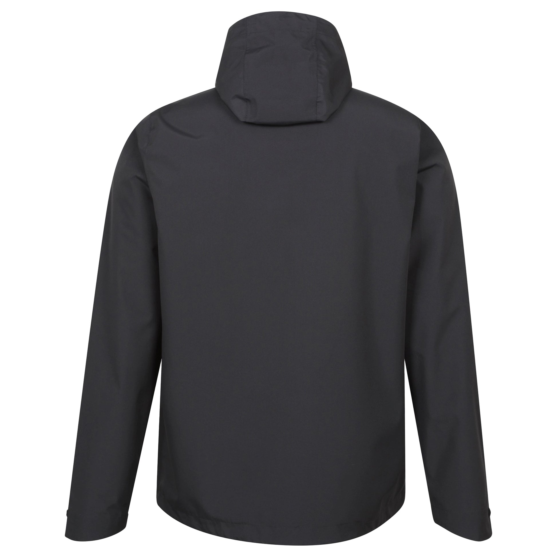 Black - Back - Mountain Warehouse Mens Hill Packable Waterproof Jacket