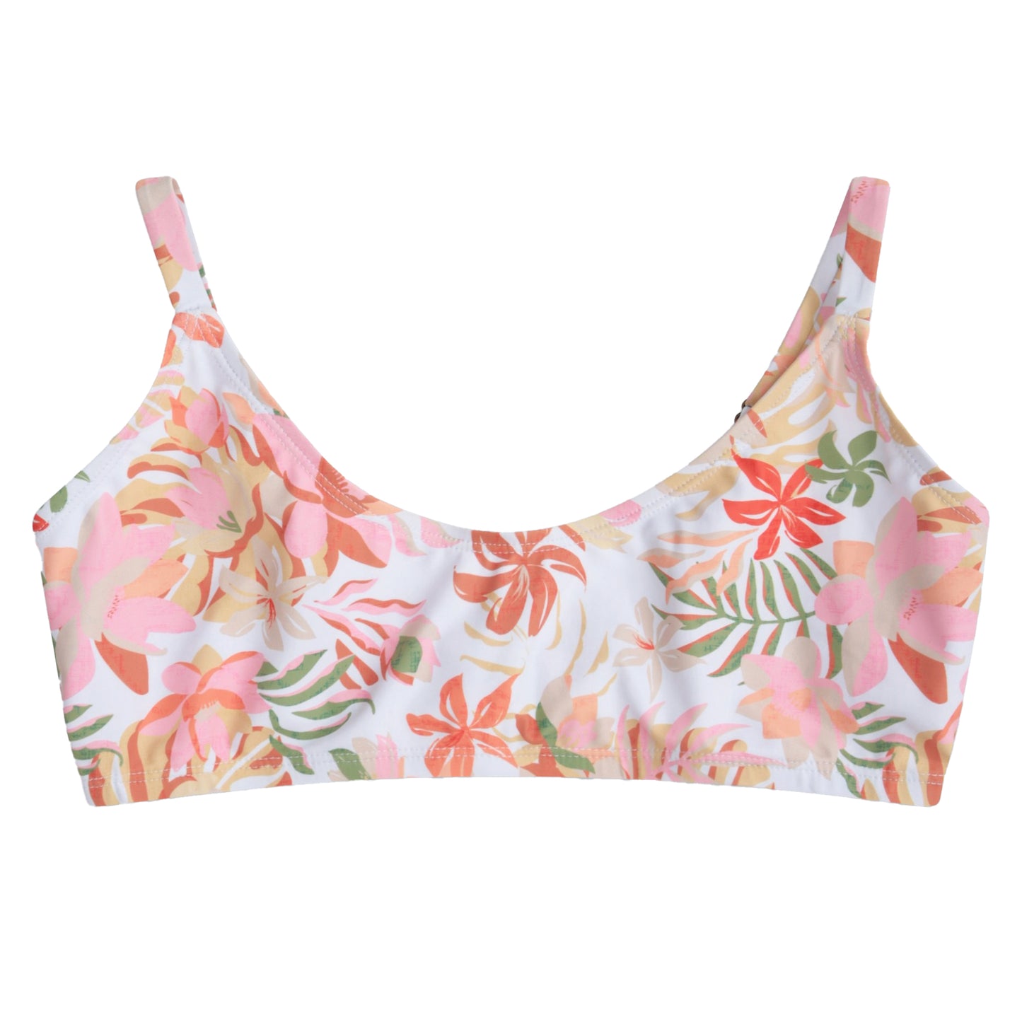 Off White - Front - Animal Womens-Ladies Skye Bralette Bikini Top