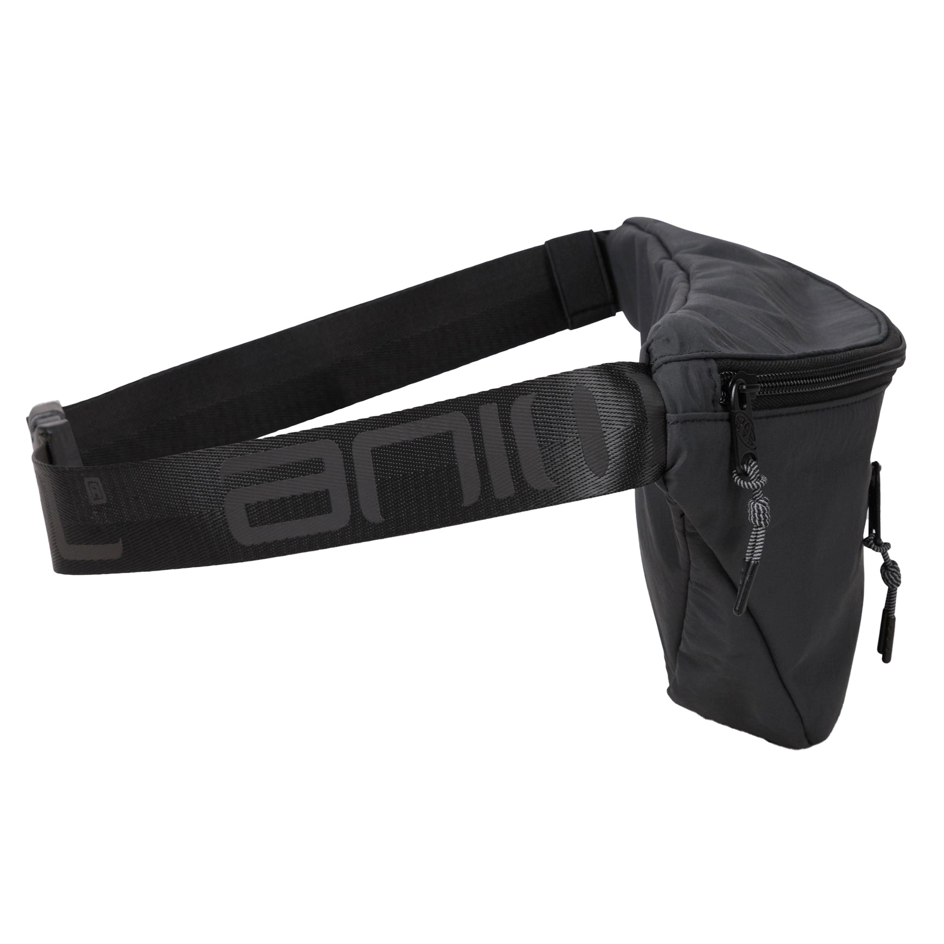 Charcoal - Side - Animal Plain Bum Bag