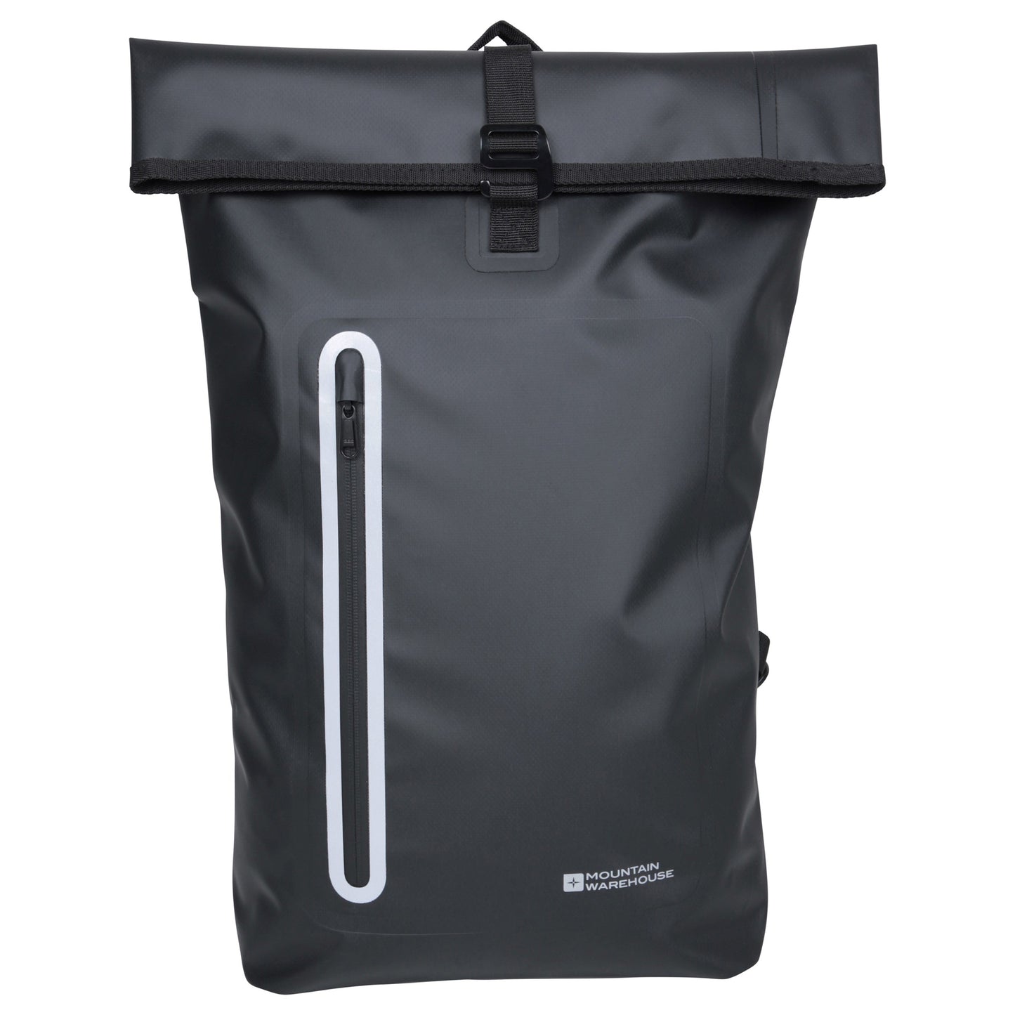 Black - Front - Mountain Warehouse Tempest Roll Top 18L Backpack