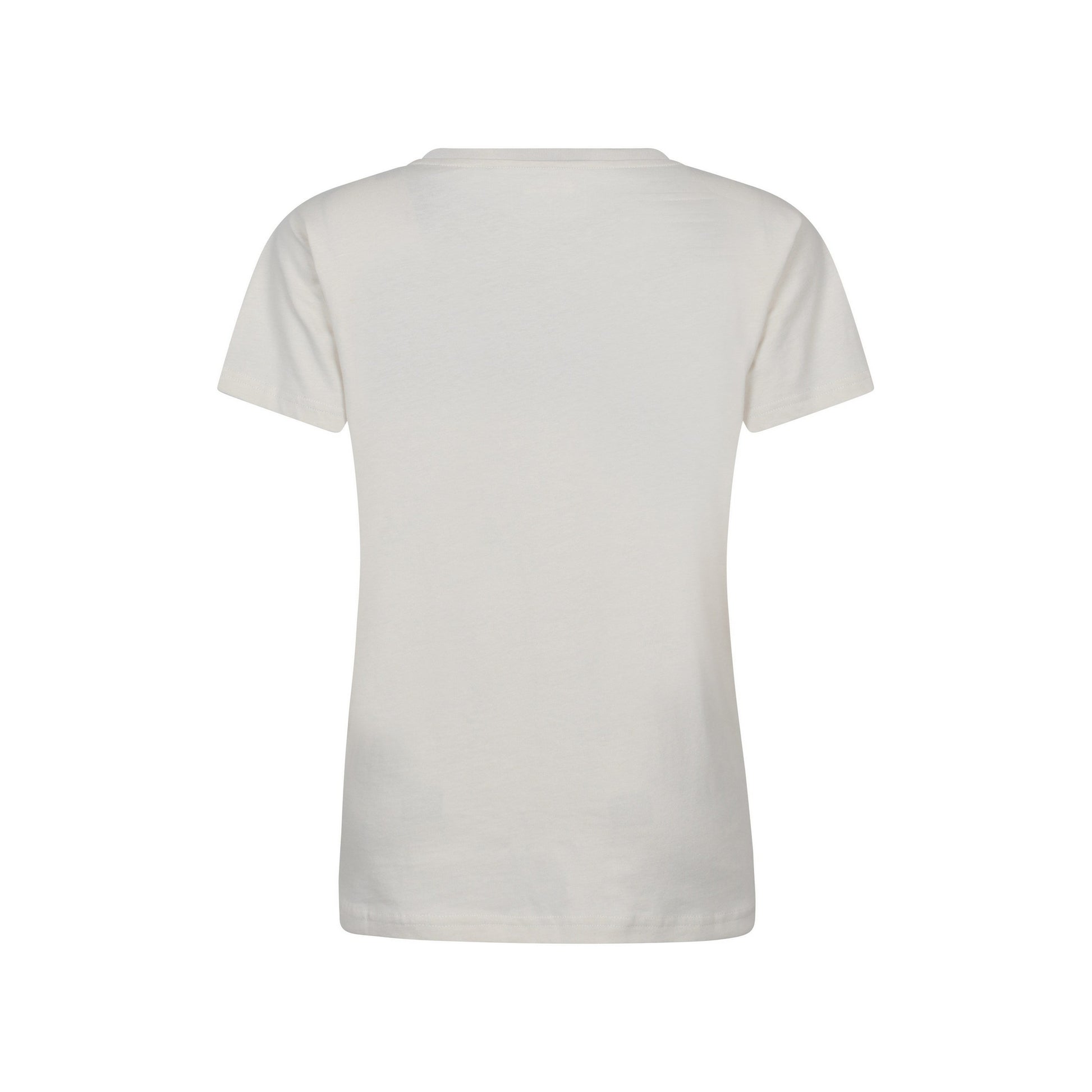 Beige - Back - Mountain Warehouse Womens-Ladies Inverness Relaxed Fit Short-Sleeved T-Shirt