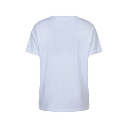 White - Back - Mountain Warehouse Womens-Ladies Oban Relaxed Fit Short-Sleeved T-Shirt