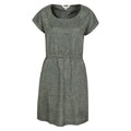 Khaki Green - Front - Mountain Warehouse Womens-Ladies Mykonos Leaf Print Dress