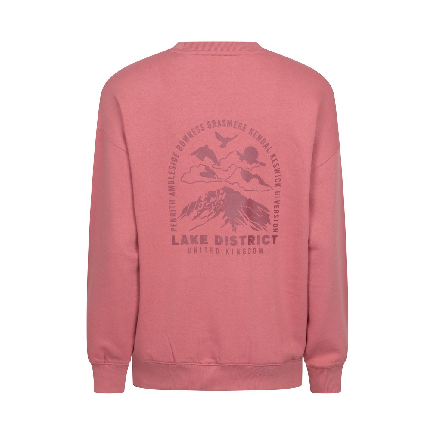 Pink - Back - Mountain Warehouse Womens-Ladies Scotland Graphic Sweatshirt