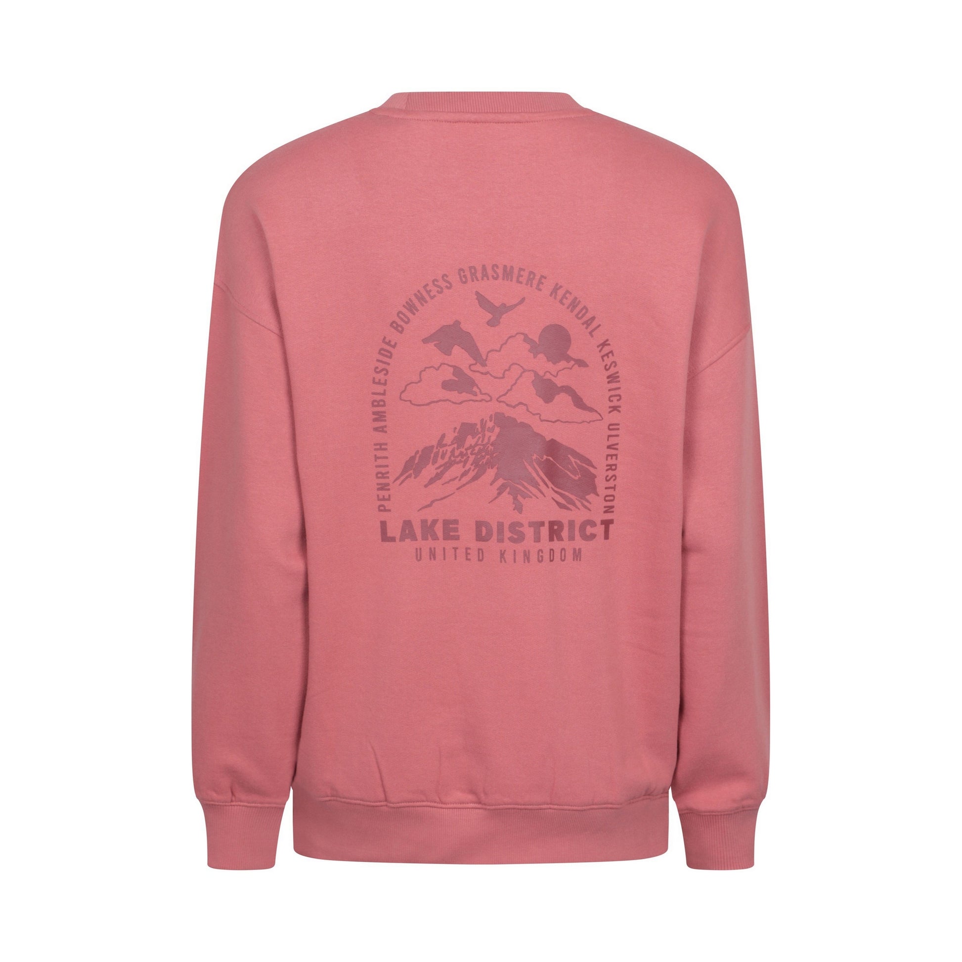 Pink - Back - Mountain Warehouse Womens-Ladies Scotland Graphic Sweatshirt