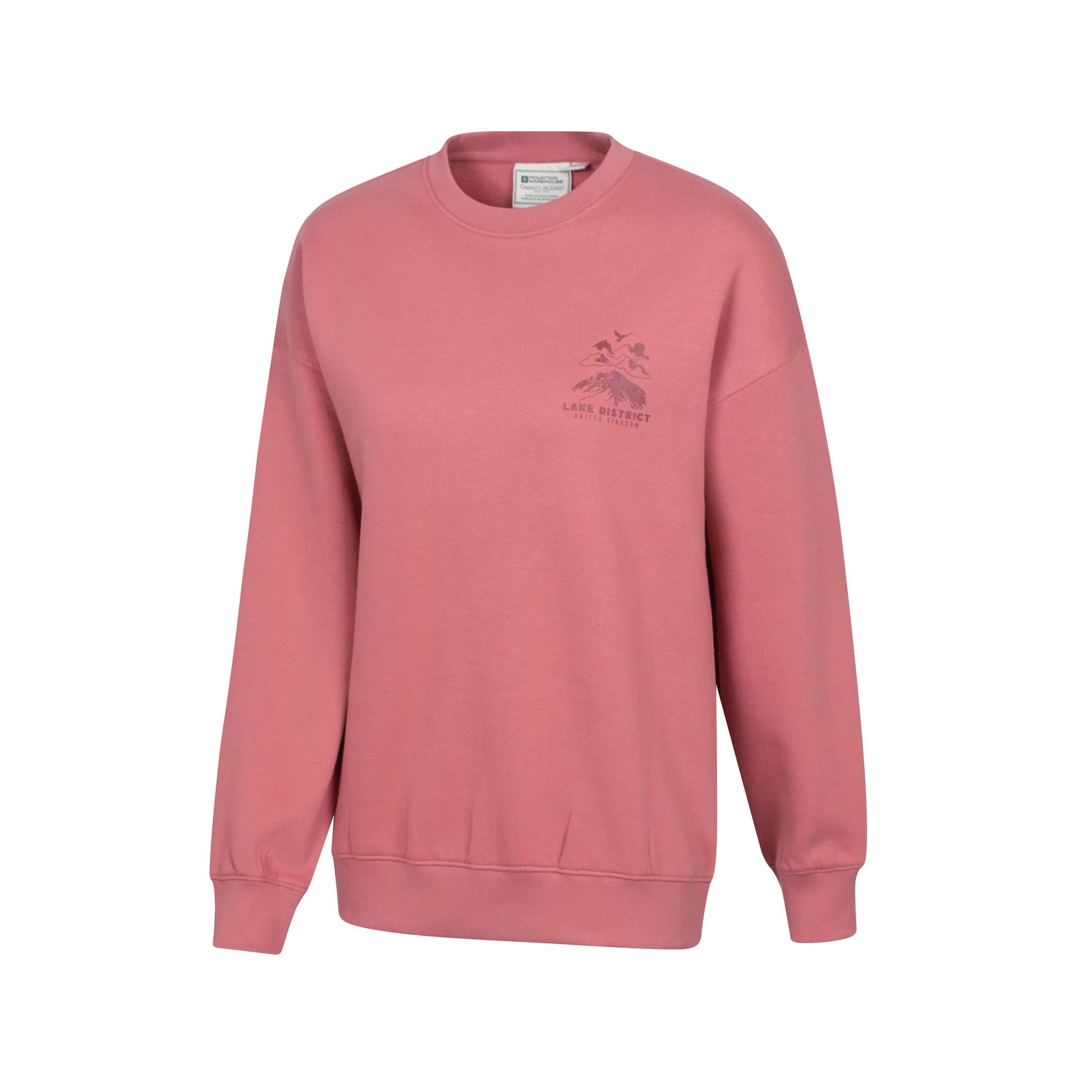 Pink - Lifestyle - Mountain Warehouse Womens-Ladies Scotland Graphic Sweatshirt