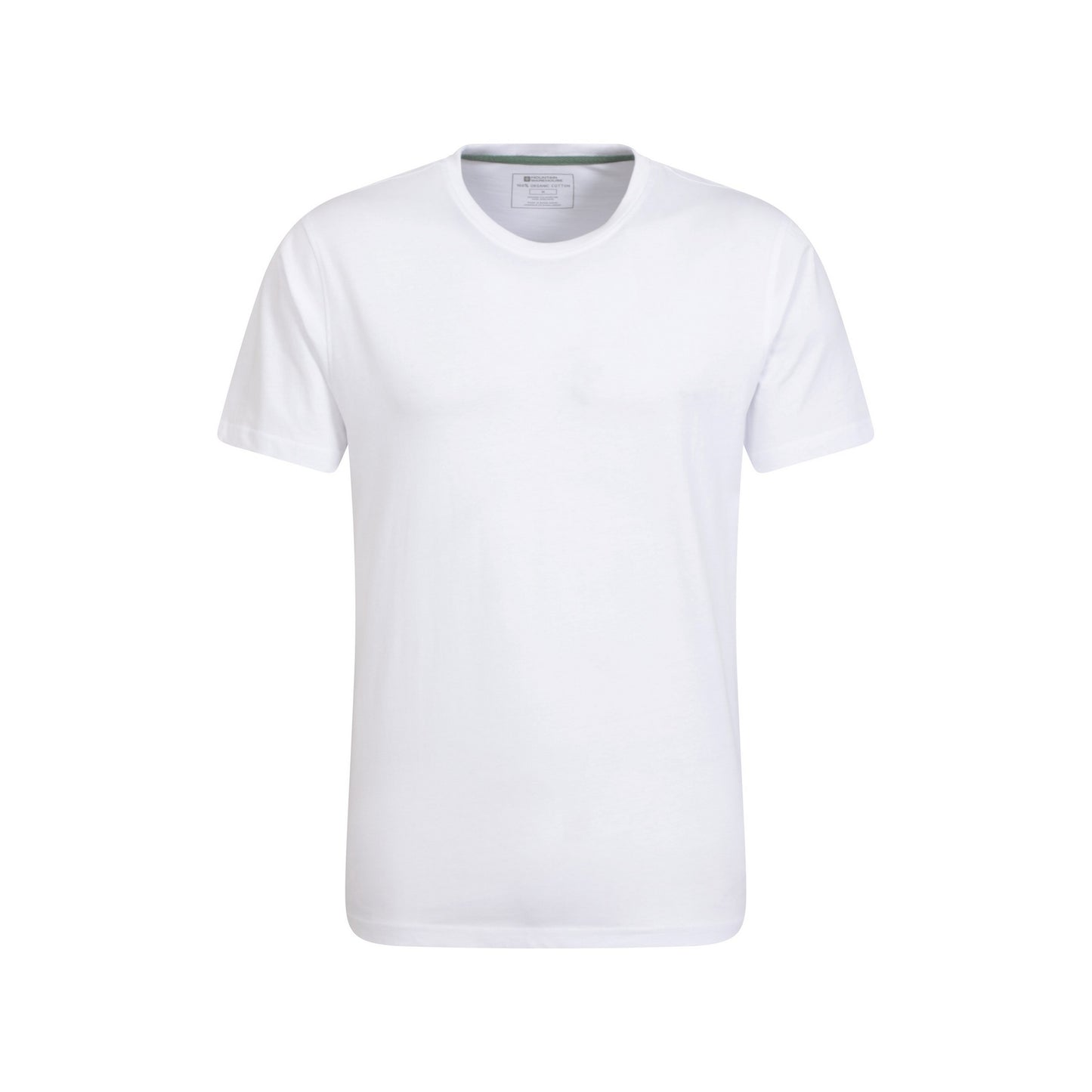 White-Black - Side - Mountain Warehouse Mens Flint Crew Neck T-Shirt (Pack of 2)