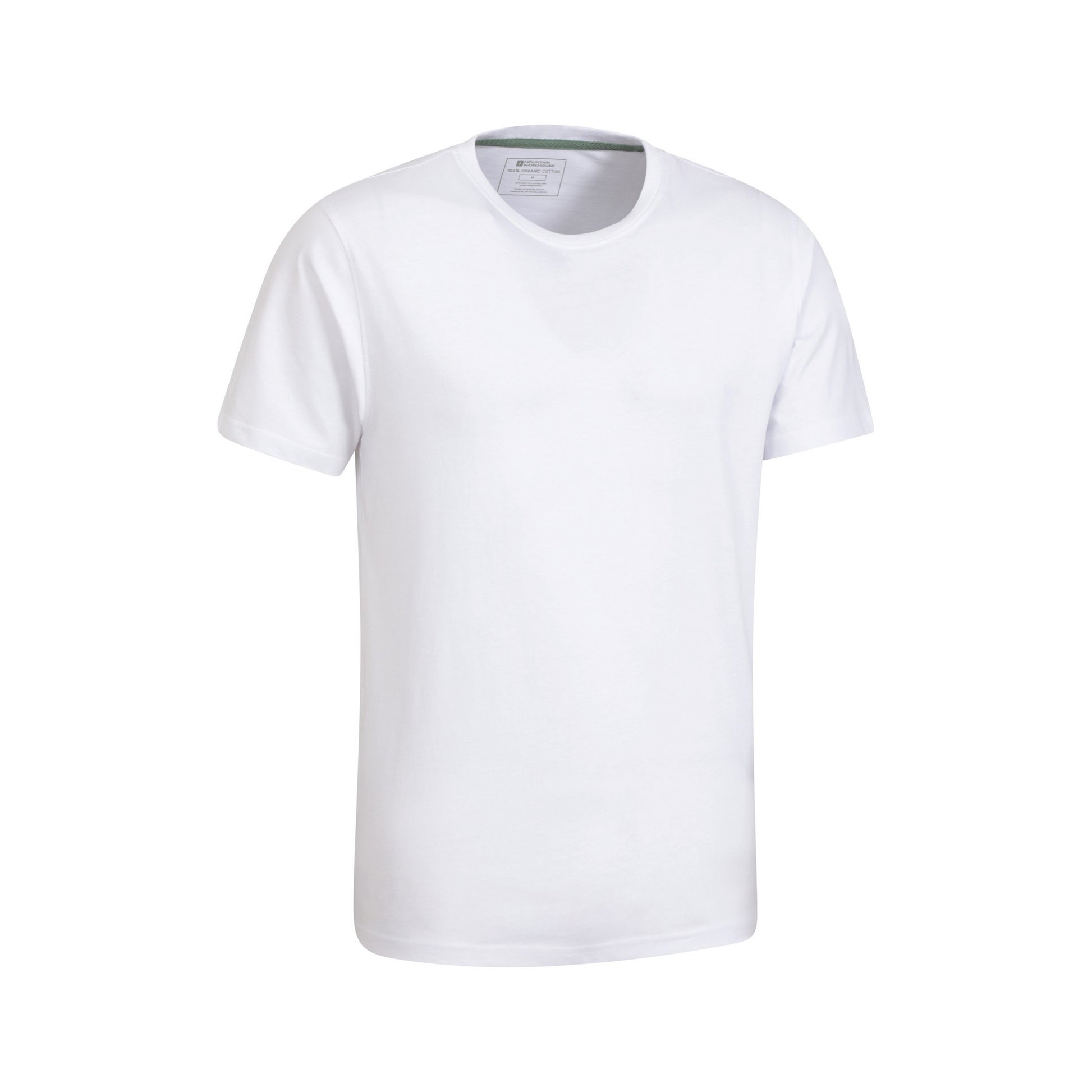White-Black - Lifestyle - Mountain Warehouse Mens Flint Crew Neck T-Shirt (Pack of 2)