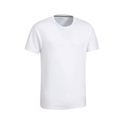 White-Black - Lifestyle - Mountain Warehouse Mens Flint Crew Neck T-Shirt (Pack of 2)