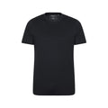 White-Black - Pack Shot - Mountain Warehouse Mens Flint Crew Neck T-Shirt (Pack of 2)