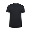 White-Black - Back - Mountain Warehouse Mens Flint Crew Neck T-Shirt (Pack of 2)
