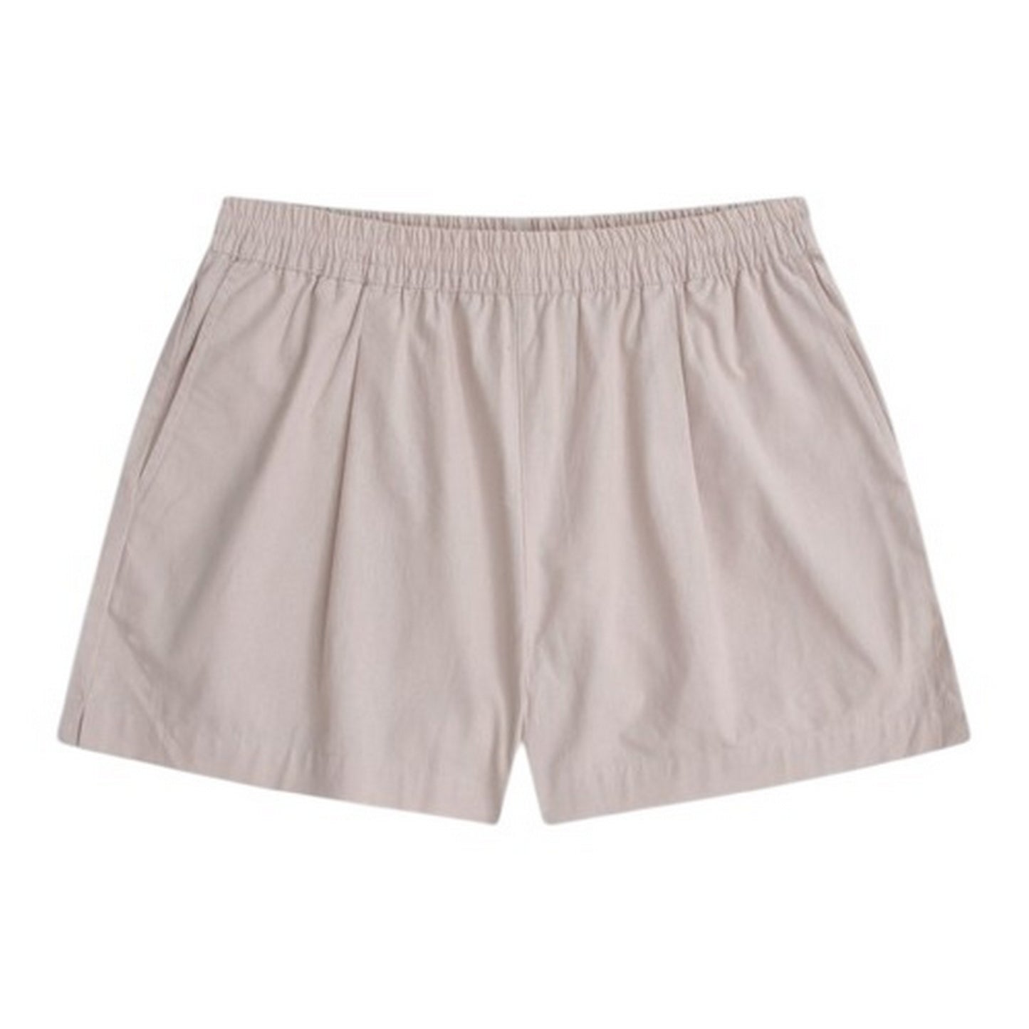 Light Beige - Front - Animal Womens-Ladies Comfort Cotton Shorts