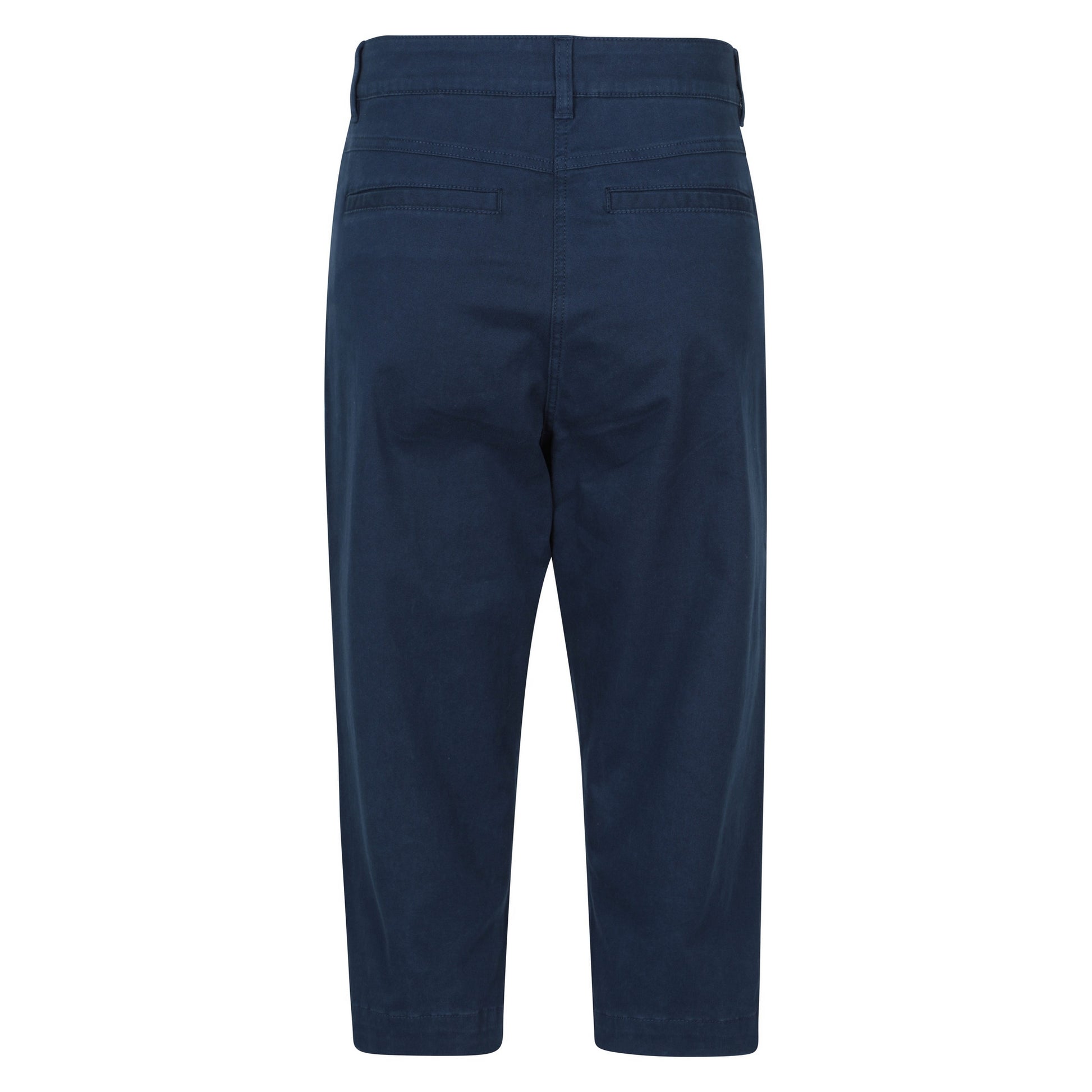 Navy - Back - Mountain Warehouse Womens-Ladies Marina Cropped Trousers