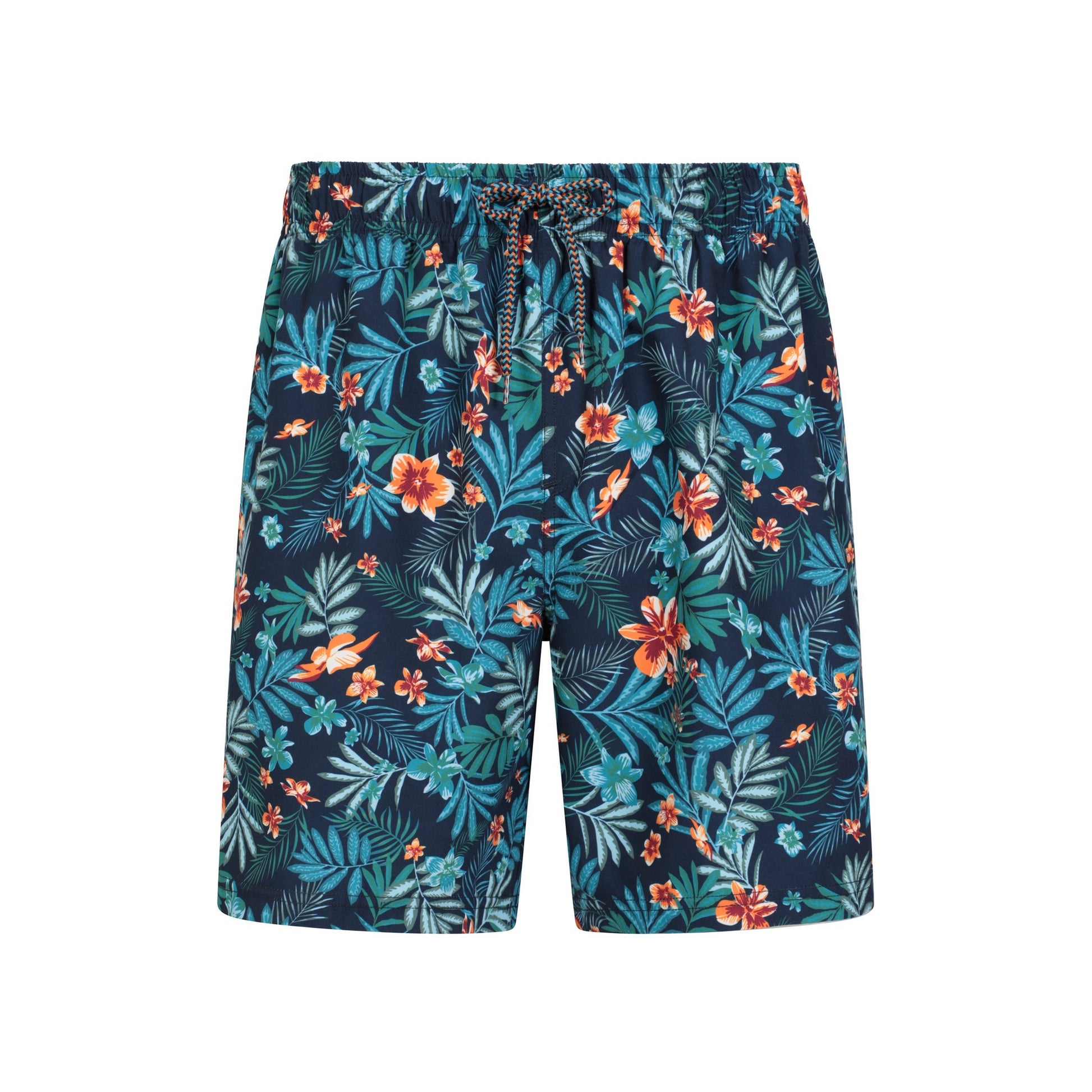 Petrol - Lifestyle - Mountain Warehouse Mens Aruba Floral Swim Shorts (Pack of 2)