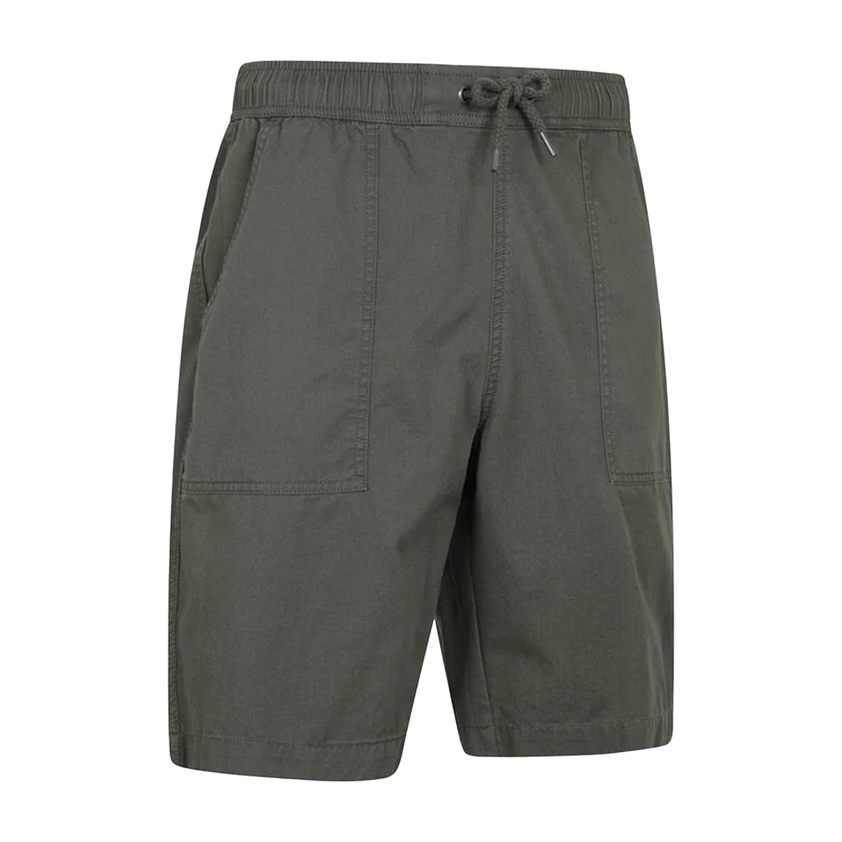 Khaki Green - Side - Mountain Warehouse Mens Dale Shorts