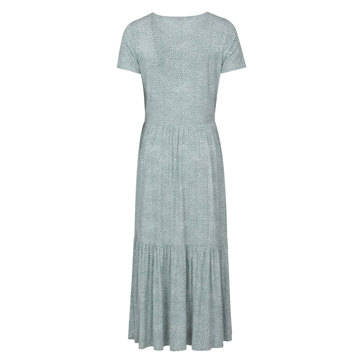 Green - Back - Mountain Warehouse Womens-Ladies Sardinia Dotted Tiered Dress