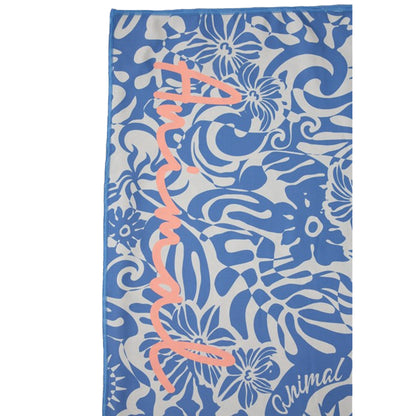 Bright Blue - Back - Animal Beach Towel