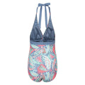 Green - Back - Mountain Warehouse Womens-Ladies Ocean Notion Patterned One Piece Swimsuit