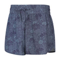 Navy - Side - Mountain Warehouse Womens-Ladies Vibe Abstract Shorts