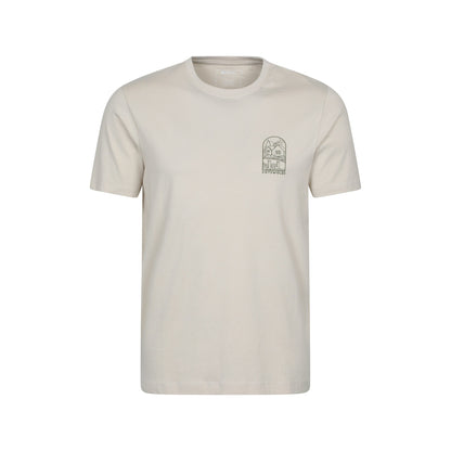 Off White - Front - Mountain Warehouse Mens Cotswold Short-Sleeved T-Shirt