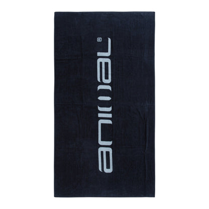 Navy - Front - Animal Classic Cotton Beach Towel