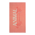Coral - Front - Animal Classic Floral Cotton Towel