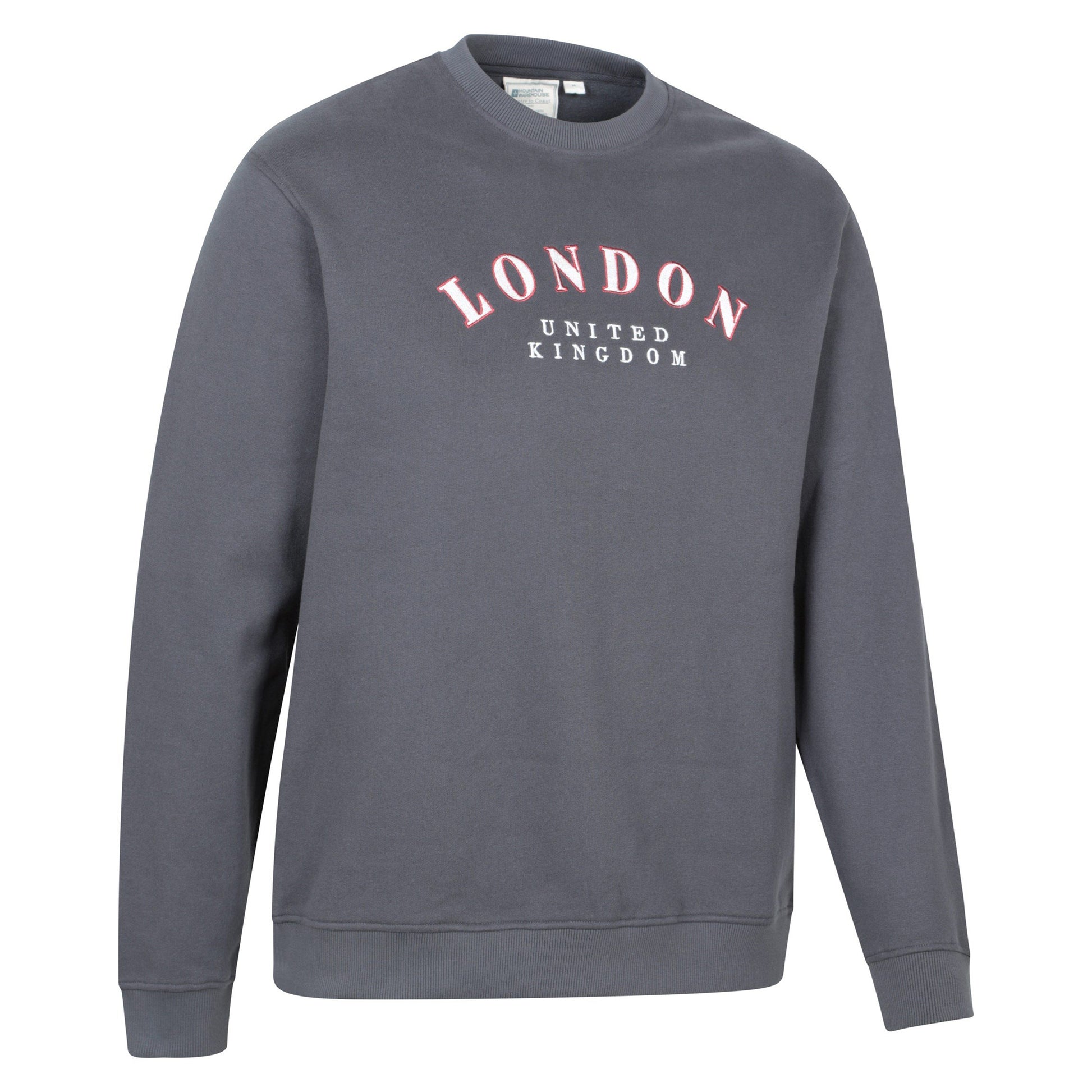 Charcoal - Lifestyle - Mountain Warehouse Mens Regional London Sweatshirt