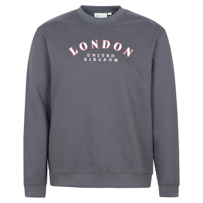 Charcoal - Front - Mountain Warehouse Mens Regional London Sweatshirt