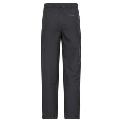 Black - Back - Mountain Warehouse Mens Pinnacle Extreme Waterproof Trousers