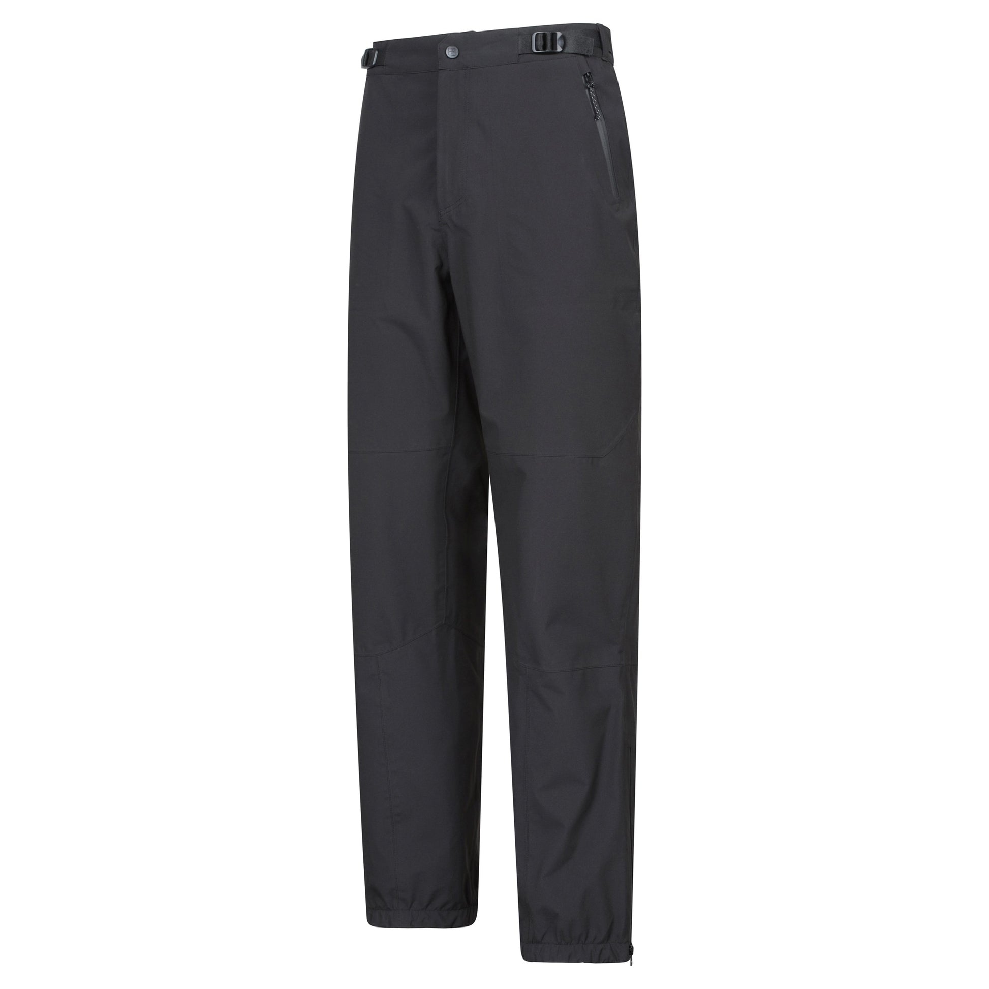 Black - Side - Mountain Warehouse Mens Pinnacle Extreme Waterproof Trousers