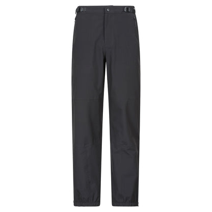 Black - Front - Mountain Warehouse Mens Pinnacle Extreme Waterproof Trousers