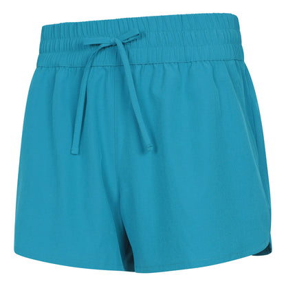 Teal - Lifestyle - Mountain Warehouse Womens-Ladies Tide Quick Dry Shorts