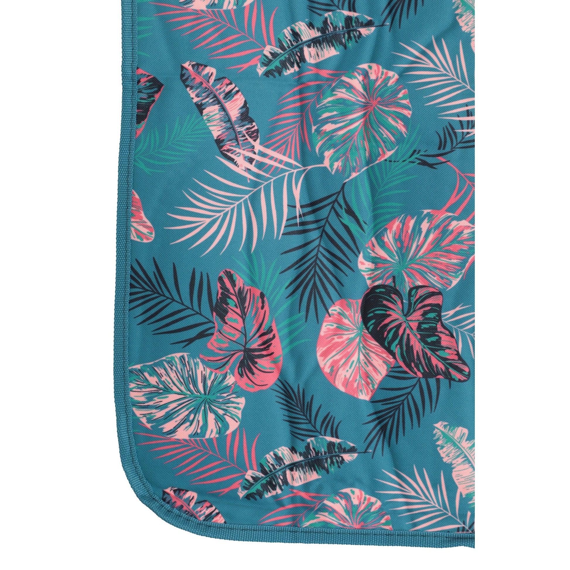 Coral - Pack Shot - Mountain Warehouse Leaf Print Picnic Mat