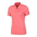 Pink - Side - Mountain Warehouse Womens-Ladies Classic IsoCool Golf Polo Shirt