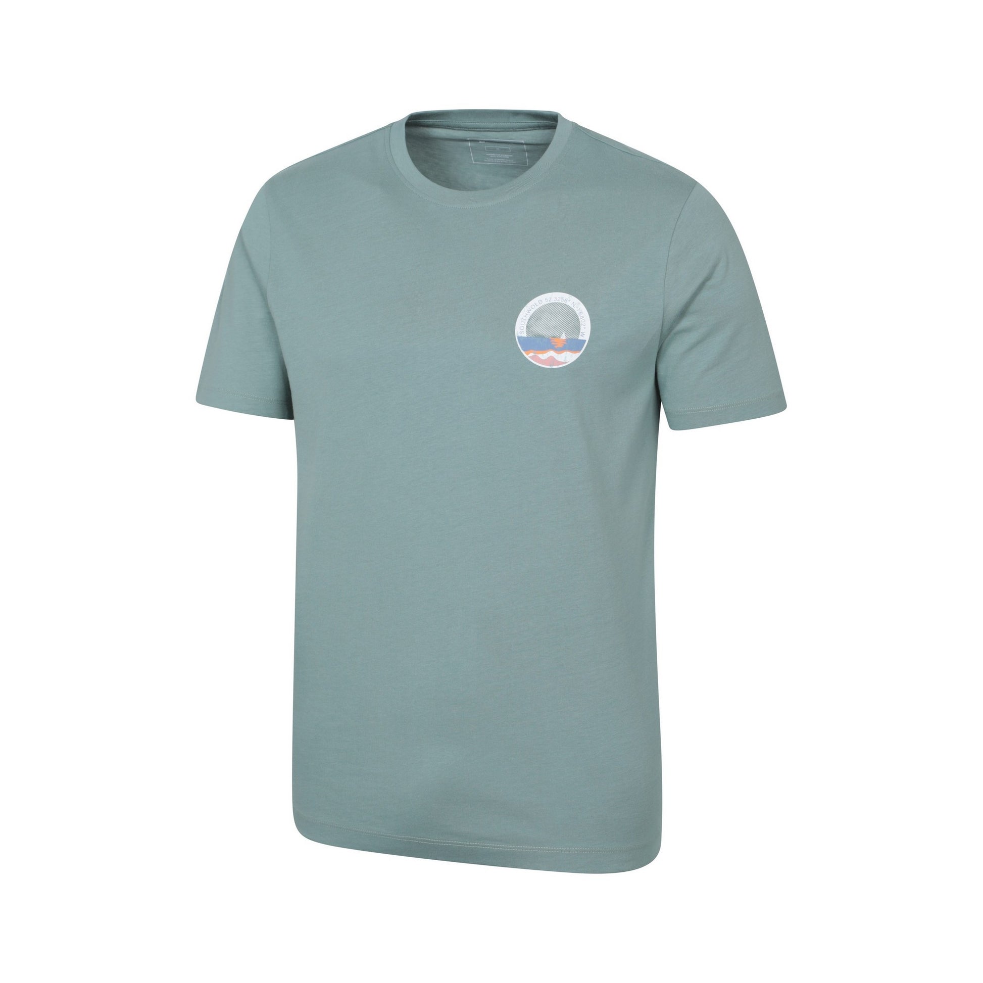 Pale Green - Lifestyle - Mountain Warehouse Mens Southwold Short-Sleeved T-Shirt