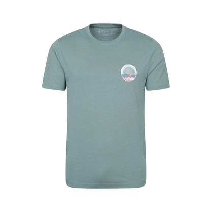 Pale Green - Front - Mountain Warehouse Mens Southwold Short-Sleeved T-Shirt