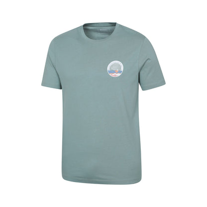 Pale Green - Lifestyle - Mountain Warehouse Mens Bournemouth Short-Sleeved T-Shirt