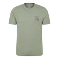 Khaki Green - Front - Mountain Warehouse Mens Ireland Short-Sleeved T-Shirt
